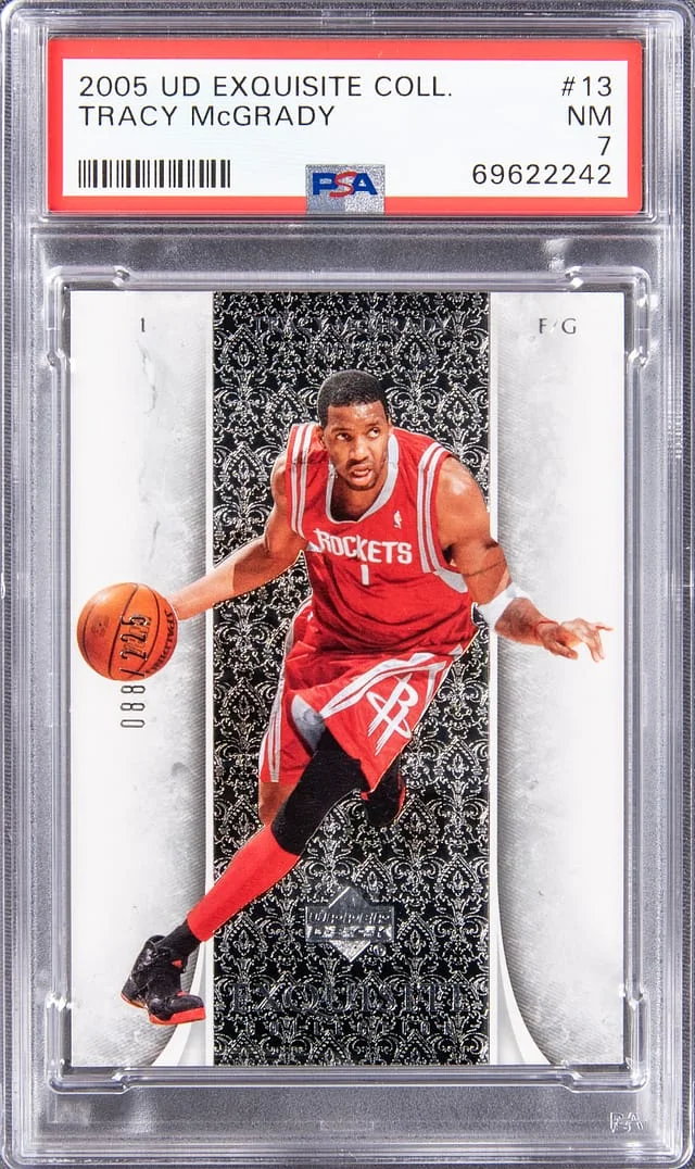 2005 Upper Deck Exquisite Collection Tracy McGrady #13 card image