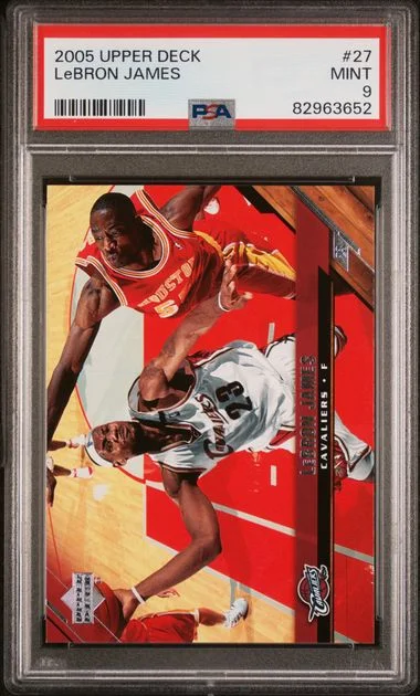 2005 Upper Deck LeBron James #27 card image