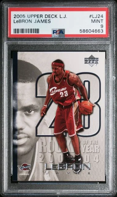 2005 Upper Deck LeBron James #LJ24 card image