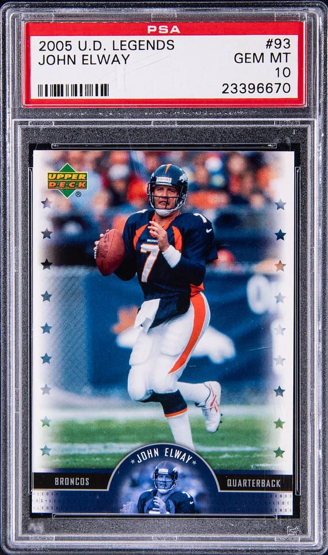 2005 Upper Deck Legends John Elway #93 card image