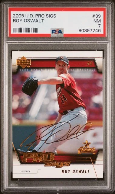 2005 Upper Deck Roy Oswalt Pro Sigs #39 card image