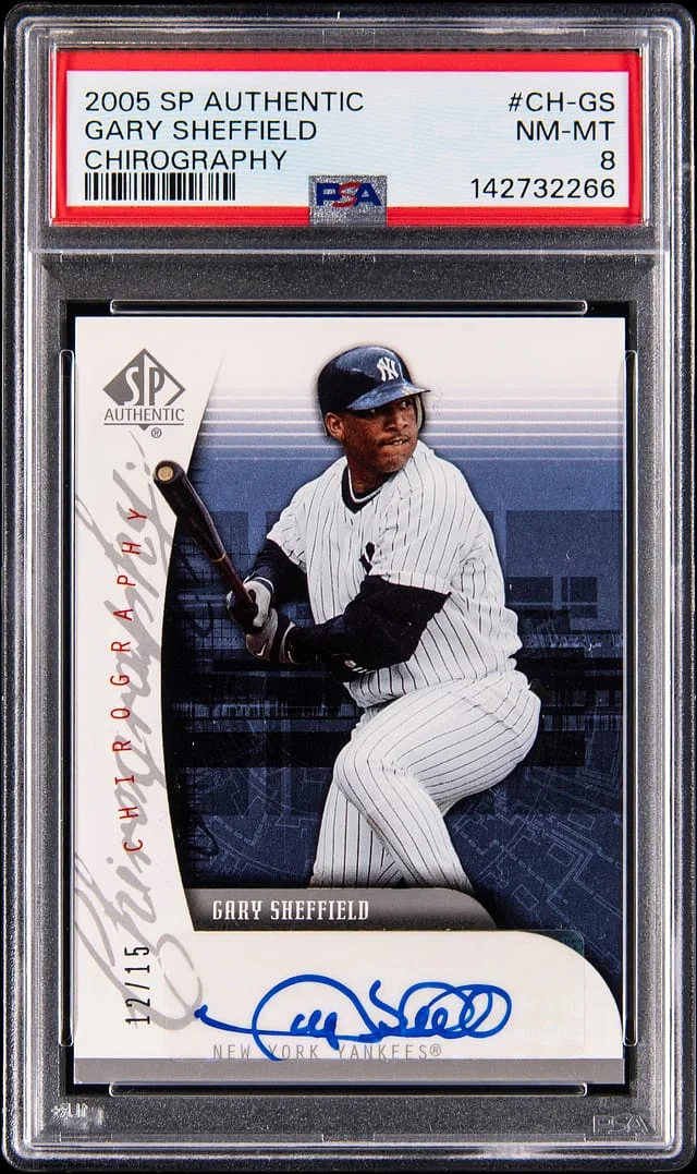 2005 Upper Deck SP Authentic Gary Sheffield Chirography #CH-GS card image