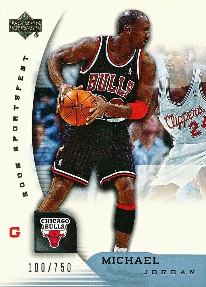 2005 Upper Deck SportsFest Michael Jordan #NBA3 card image