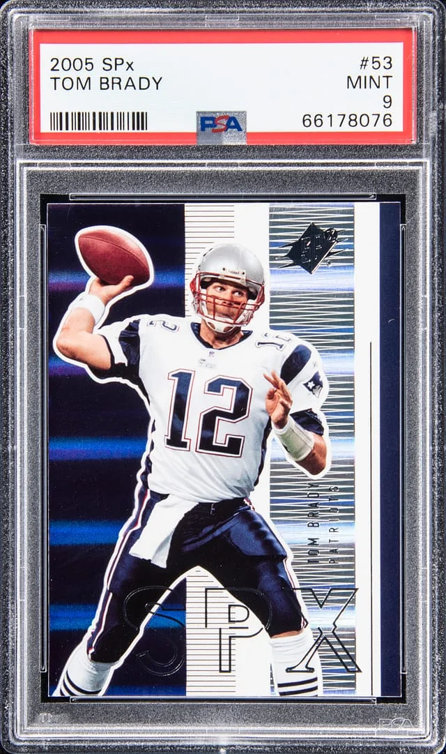 2005 Upper Deck SPx Tom Brady #53 card image