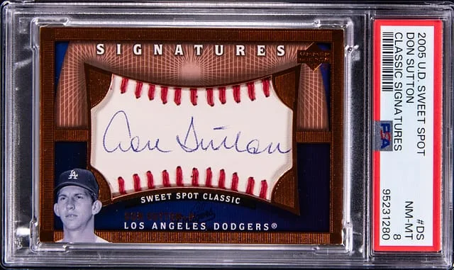 2005 Upper Deck Sweet Spot Classic Don Sutton Signature #DS card image