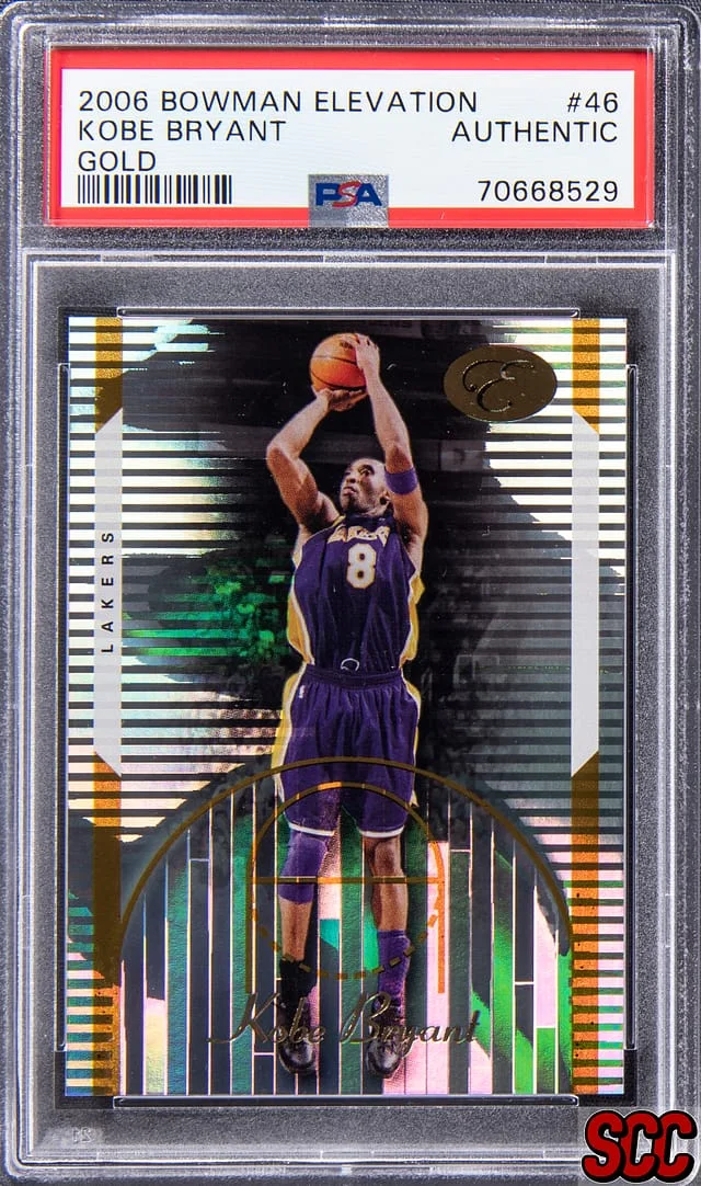 2006-07 Bowman Kobe Bryant Elevation Gold #46 card image