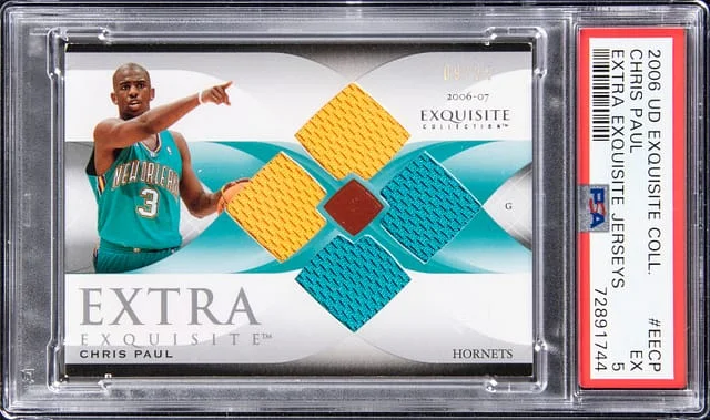 2006-07 Exquisite Collection Chris Paul Extra Exquisite #EE-CP card image