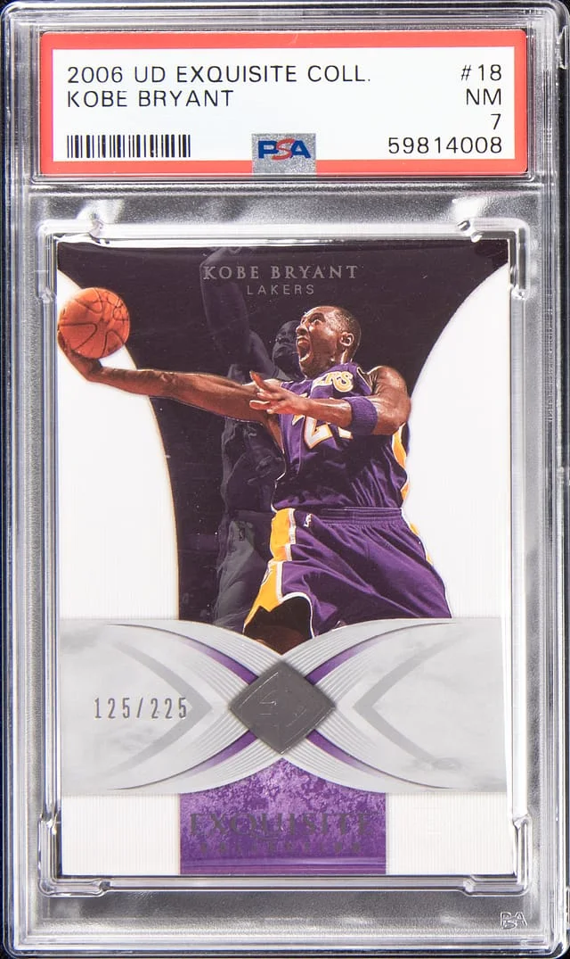 2006-07 Exquisite Collection Kobe Bryant #18 card image