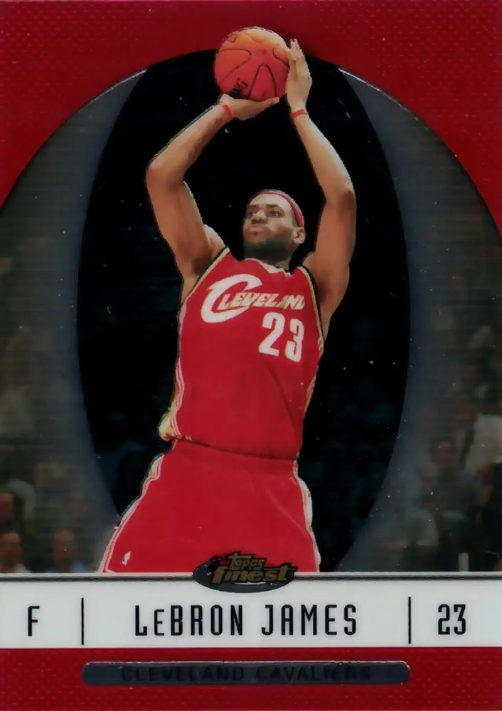 2006-07 Finest Lebron James #22 card image