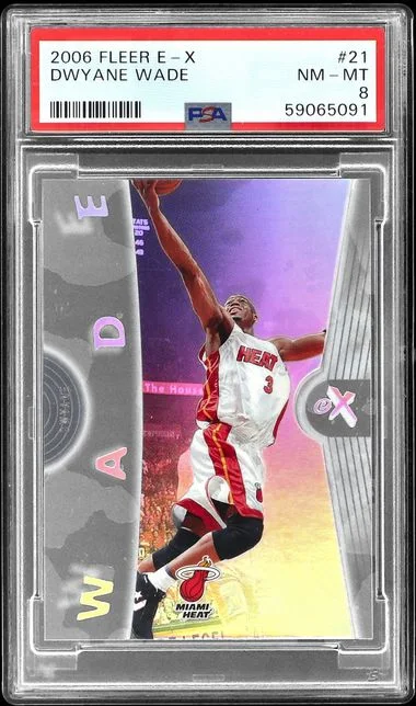 2006-07 Fleer E-X Dwyane Wade #21 card image