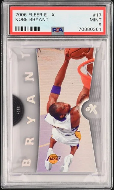 2006-07 Fleer E-X Kobe Bryant #17 card image