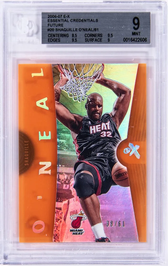 2006-07 Fleer E-X Shaquille O'Neal Essential Credentials Future #20 card image