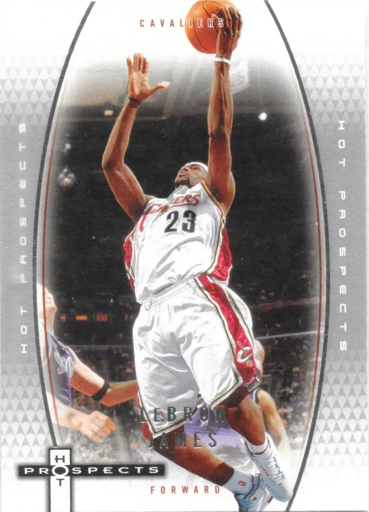 2006-07 Fleer Hot Prospects Lebron James #10 card image
