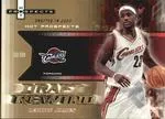 2006-07 Fleer Hot Prospects Lebron James Draft Rewind #DR-JA card image