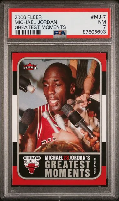 2006-07 Fleer Michael Jordan s Greatest Moments #MJ-7 card image