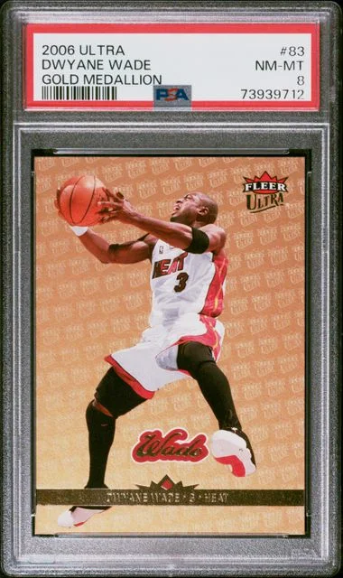 2006-07 Fleer Ultra Dwyane Wade Gold Medallion #83 card image