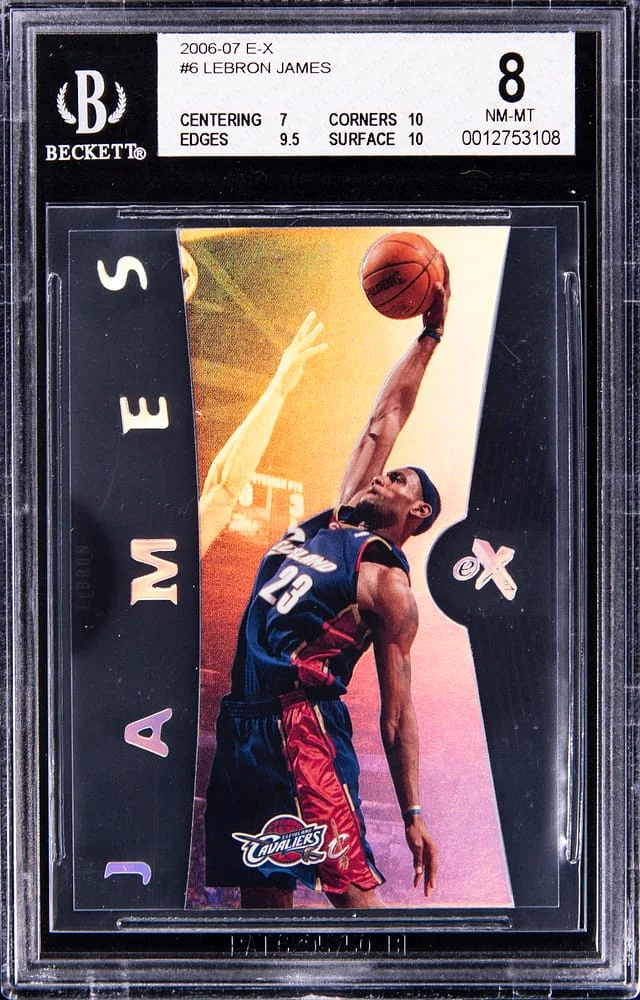 2006-07 SkyBox E-X LeBron James #6 card image