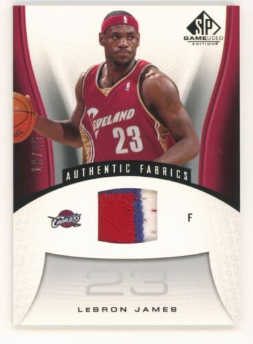 2006-07 SP Authentic Lebron James Fabrics #AF-LJ card image