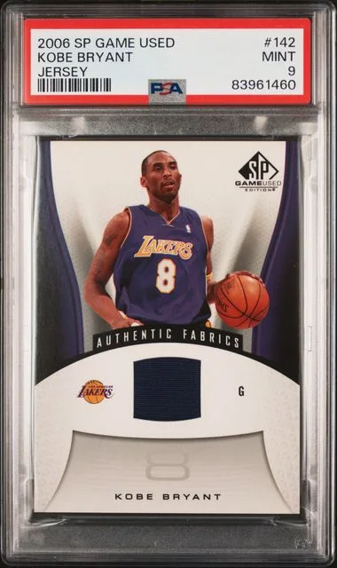 2006-07 SP Game Used Kobe Bryant Jersey #142 card image