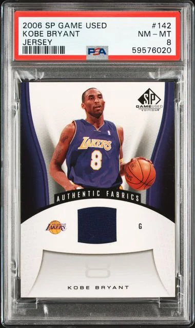 2006-07 SP Game Used Kobe Bryant Game-Used Jersey #142 card image