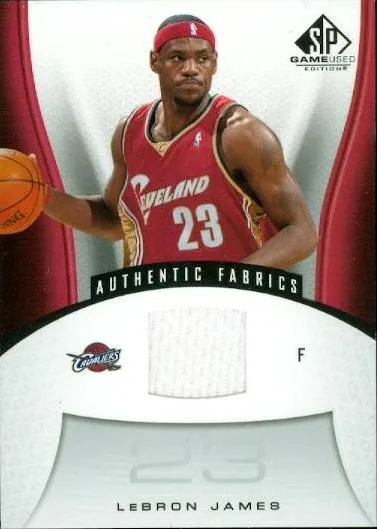 2006-07 SP Game Used Lebron James #116 card image