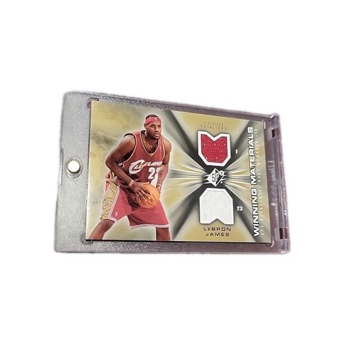 2006-07 SPx Lebron James Winning Materials #WM-LJ card image