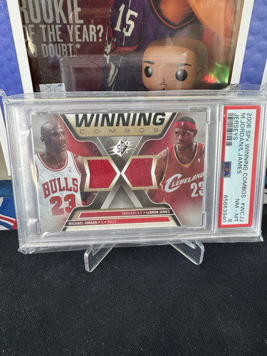 2006-07 SPx Michael Jordan Winning Combos #WC-JJ card image
