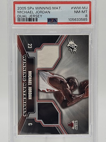 2006-07 SPx Michael Jordan Winning Materials #WM-MJ card image