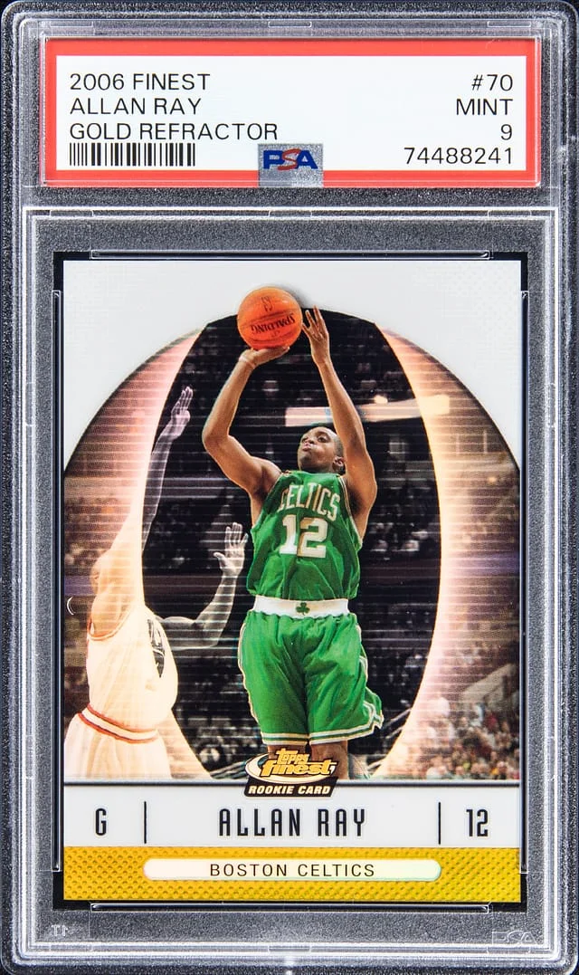 2006-07 Topps Finest Allan Ray Gold Refractor #70 card image