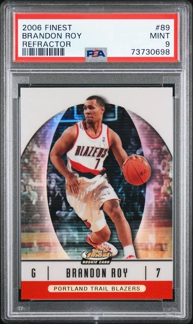 2006-07 Topps Finest Brandon Roy Refractor #89 card image