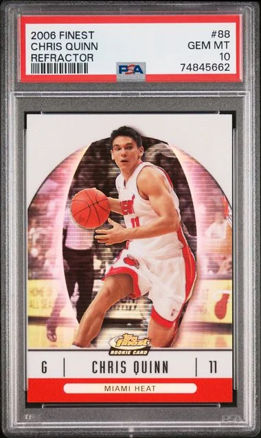2006-07 Topps Finest Chris Quinn Refractor #88 card image