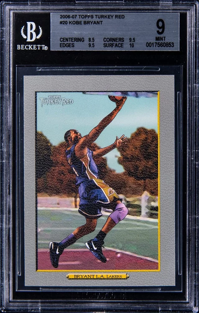 2006-07 Topps Kobe Bryant Turkey Red #20 card image