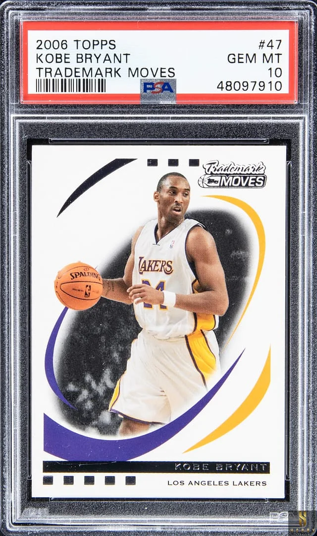 2006-07 Topps Kobe Bryant Trademark Moves #47 card image