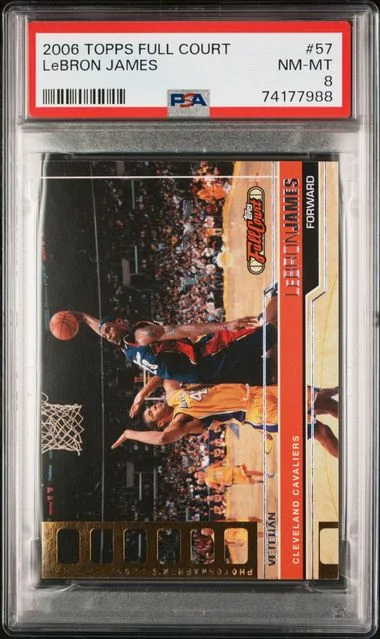 2006-07 Topps LeBron James Full Court Silver #57 card image
