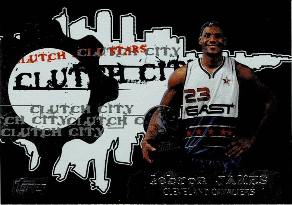 2006-07 Topps Lebron James Clutch City Stars #CCS3 card image