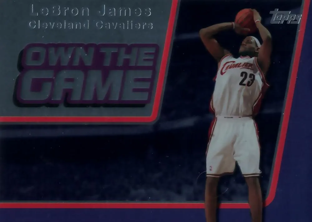 2006-07 Topps Lebron James Own the Game #OTG3 card image