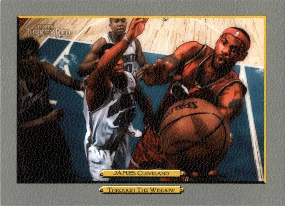 2006-07 Topps Turkey Red Lebron James #251 card image