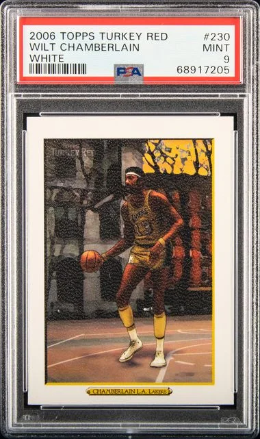 2006-07 Topps Wilt Chamberlain Turkey Red White #230 card image