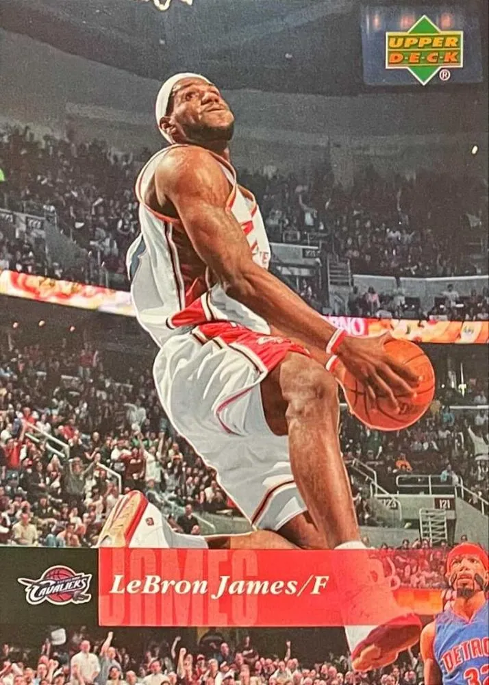 2006-07 UD Reserve Lebron James #31 card image