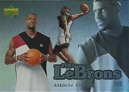 2006-07 UD Reserve Lebron James The LeBrons #LBJ-1 card image