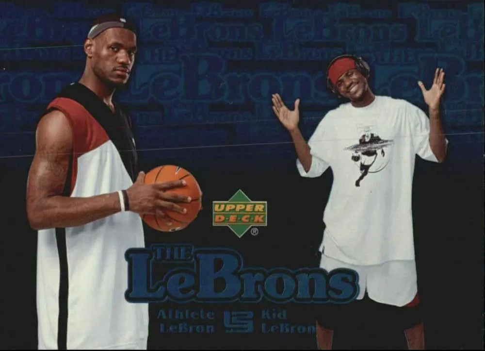 2006-07 UD Reserve Lebron James The LeBrons #LBJ-13 card image