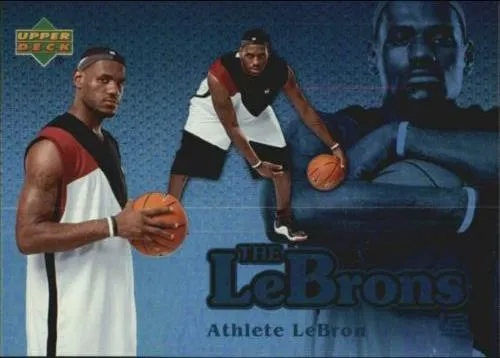 2006-07 UD Reserve Lebron James The LeBrons #LBJ-2 card image