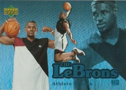 2006-07 UD Reserve Lebron James The LeBrons #LBJ-3 card image