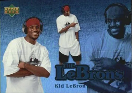 2006-07 UD Reserve Lebron James The LeBrons #LBJ-4 card image
