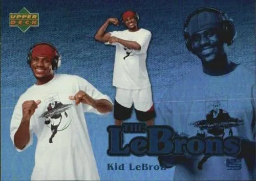 2006-07 UD Reserve Lebron James The LeBrons #LBJ-6 card image