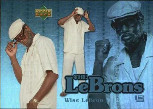 2006-07 UD Reserve Lebron James The LeBrons #LBJ-7 card image
