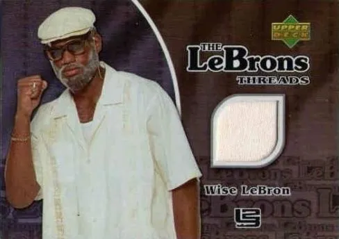 2006-07 UD Reserve Lebron James The LeBrons Memorabilia #LM1 card image