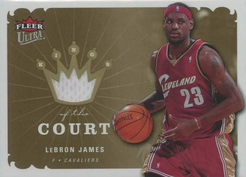 2006-07 Ultra Lebron James Kings of the Court #KK-LJ card image