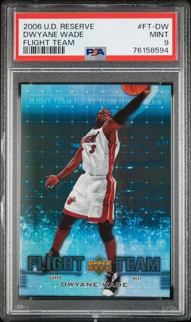 2006-07 Upper Deck Dwyane Wade Reserve Flight Team #FT-DW card image