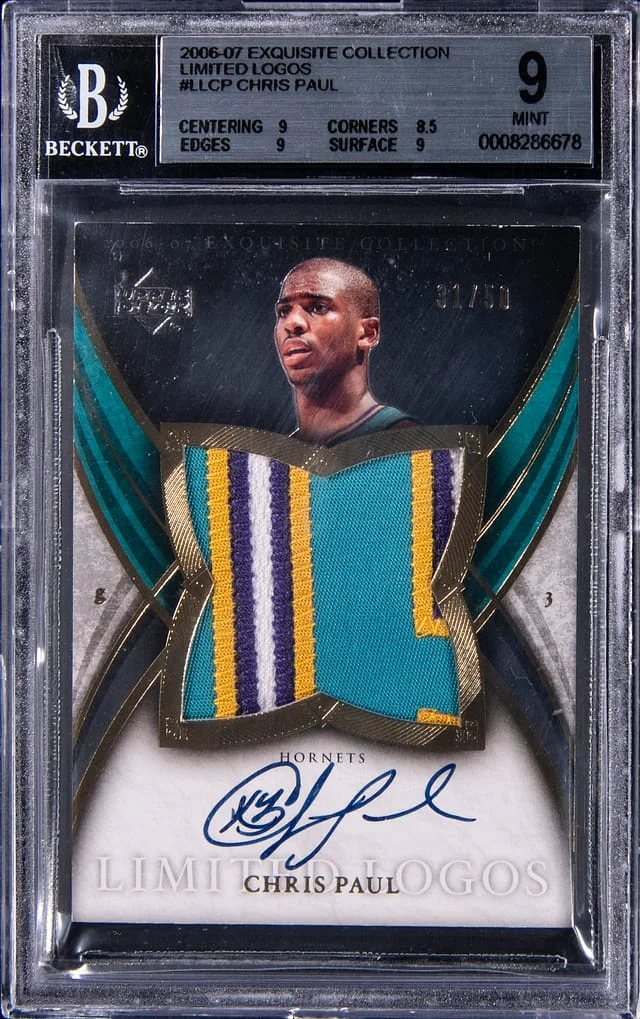 2006-07 Upper Deck Exquisite Collection Chris Paul Limited Logos #LL-CP card image